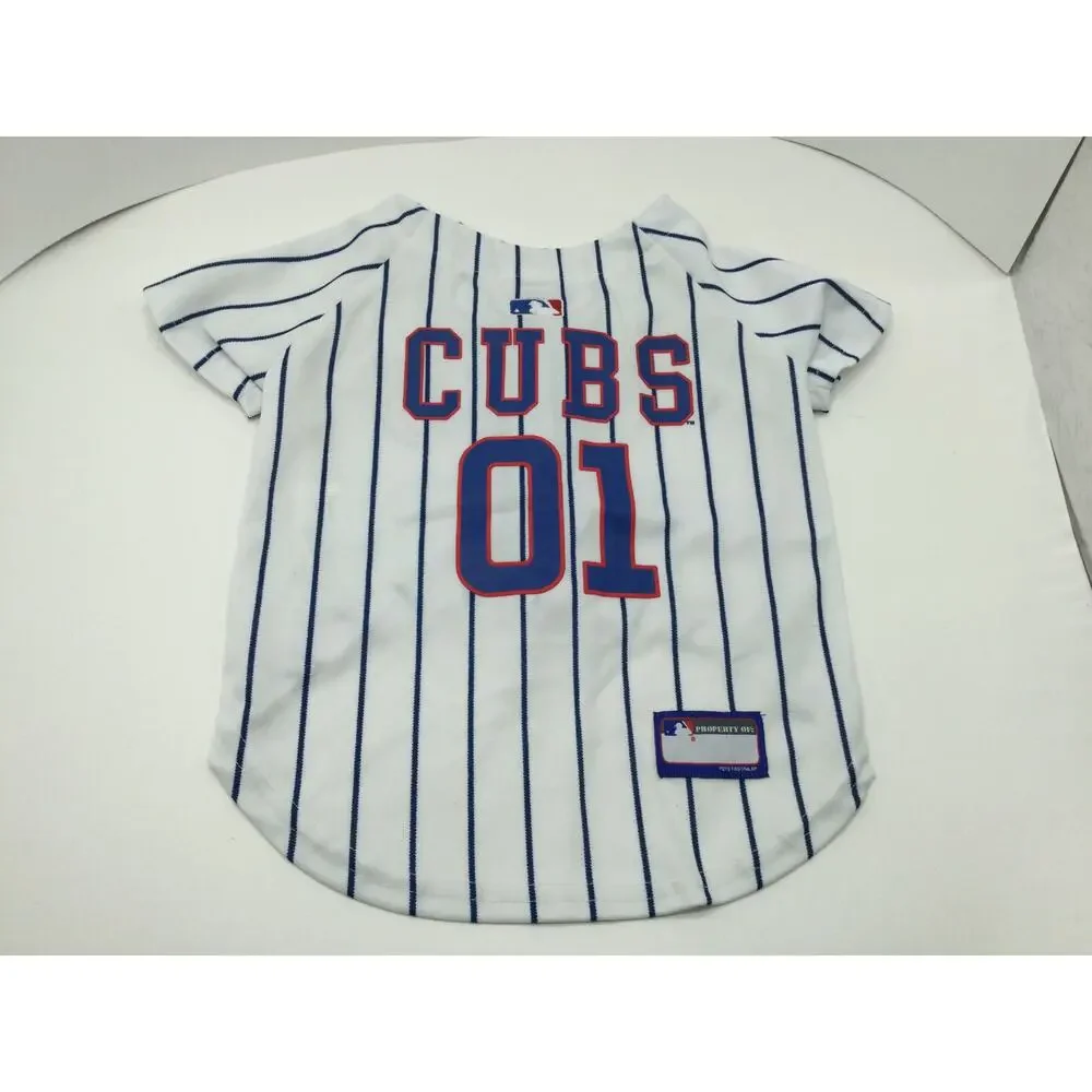MLB Chicago Cubs Dog Shirts lot of 2 Large